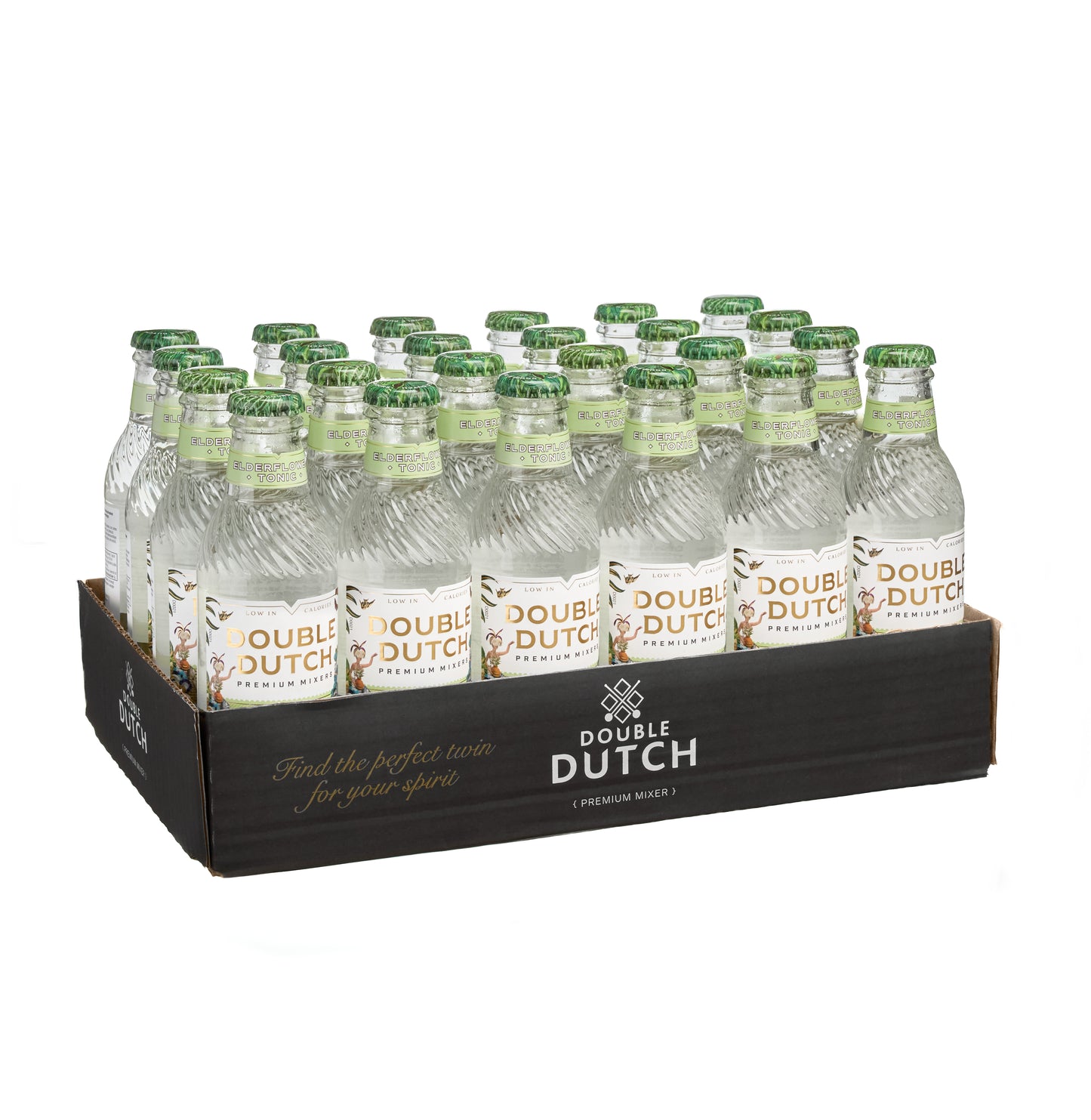 Double Dutch Elderflower Tonic Water 24x20cl