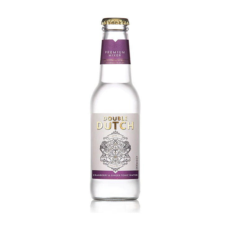 Double Dutch Cranberry and Ginger Tonic 24x20cl