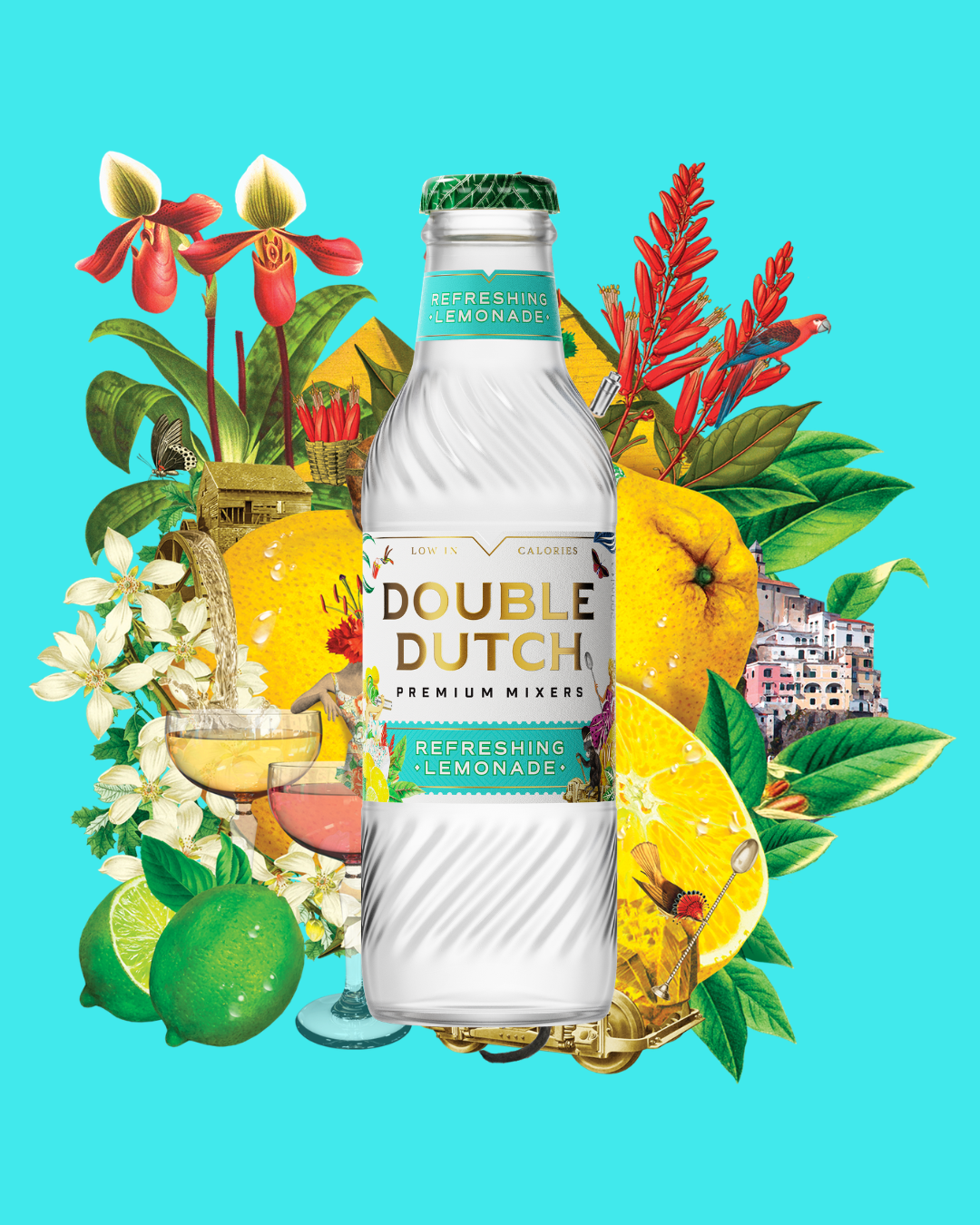 Double Dutch Refreshing Lemonade 24x20cl