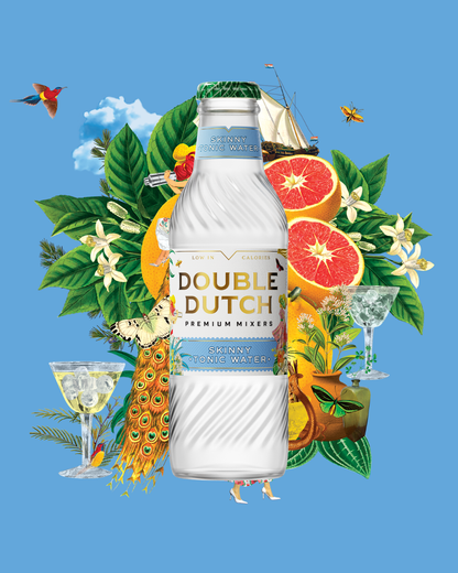 Double Dutch Skinny Tonic Water 24x20cl