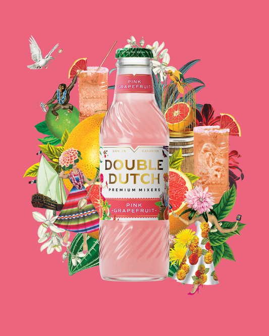 Double Dutch Pink Grapefruit 24x20cl