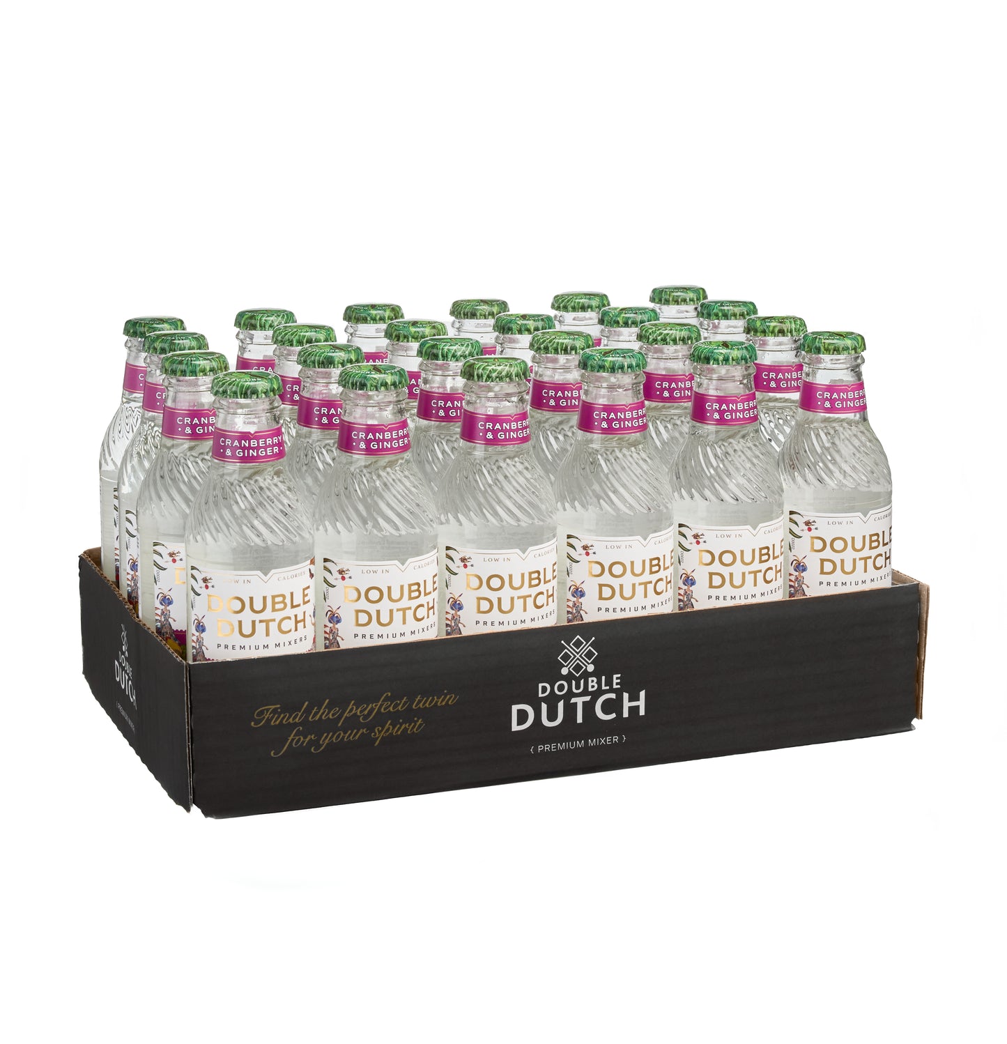Double Dutch Cranberry and Ginger Tonic 24x20cl