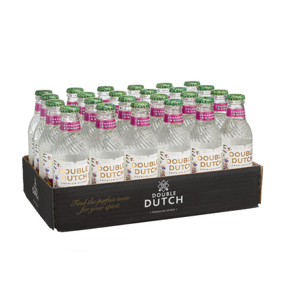 Double Dutch Cranberry and Ginger Tonic 24x20cl