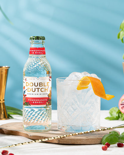 Double Dutch Pomegranate & Basil 24x20cl