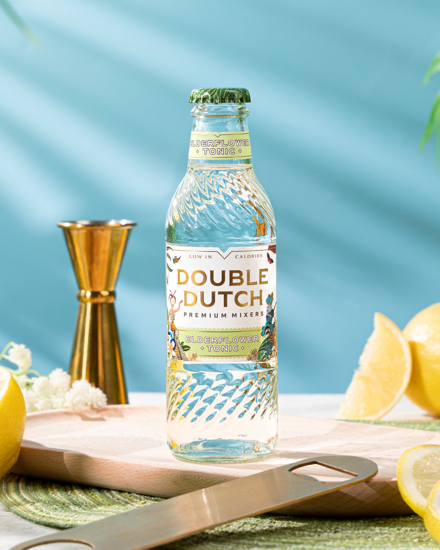 Double Dutch Elderflower Tonic Water 24x20cl