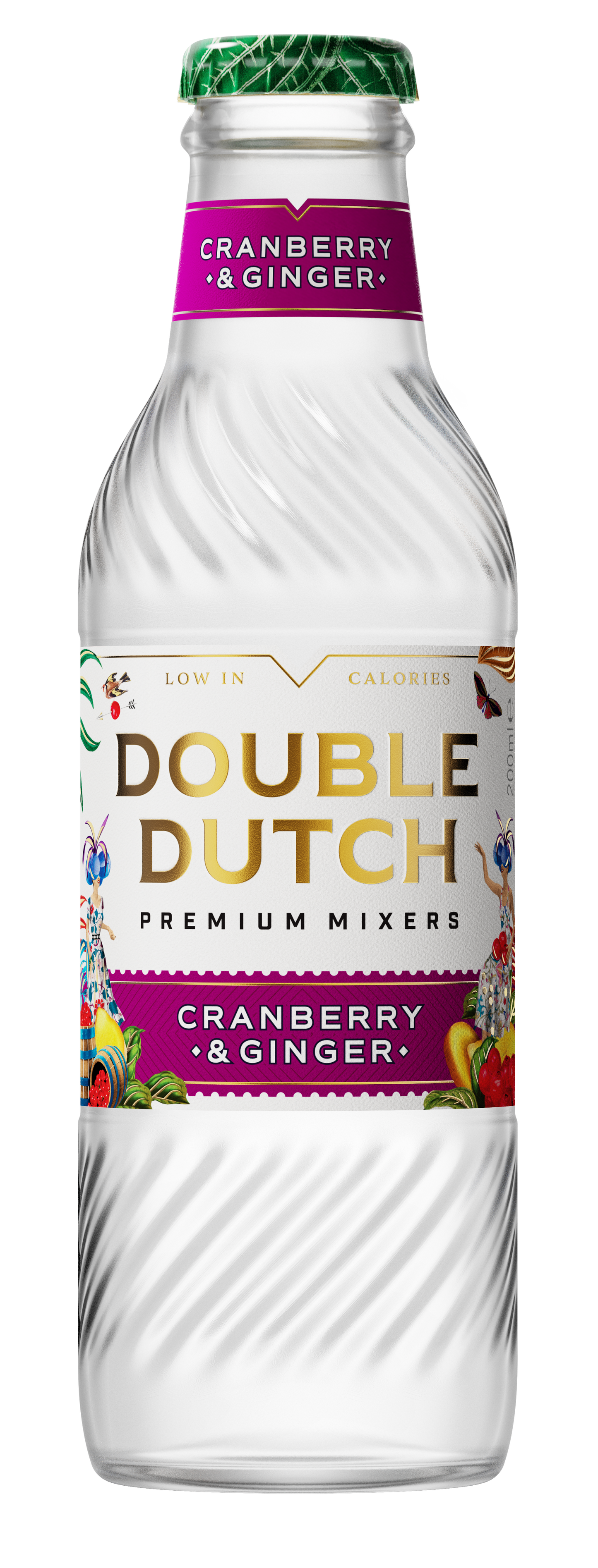 Double Dutch Cranberry and Ginger Tonic 24x20cl