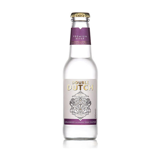 Double Dutch Cranberry and Ginger Tonic 24x20cl