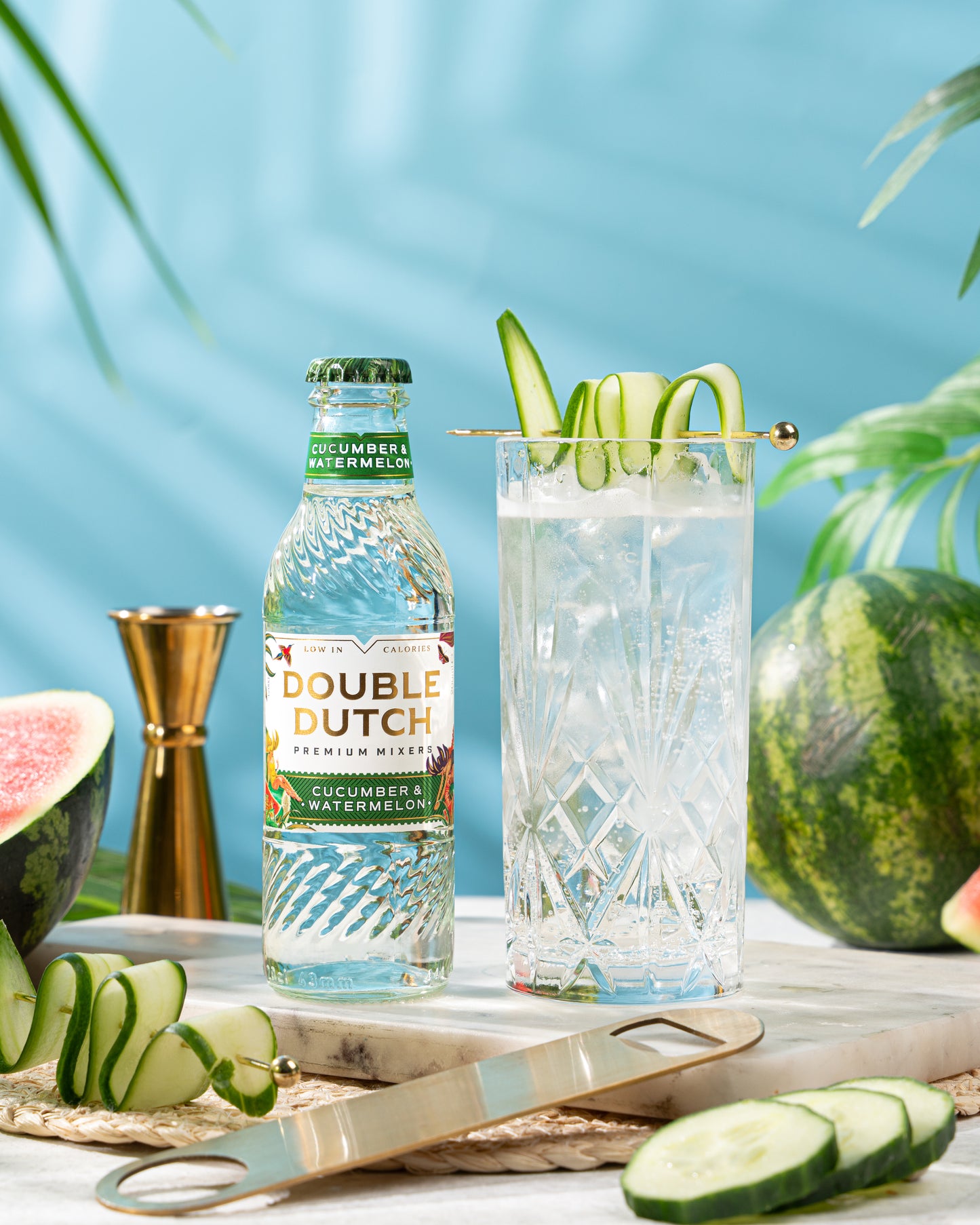 Double Dutch Cucumber & Watermelon 24x20cl