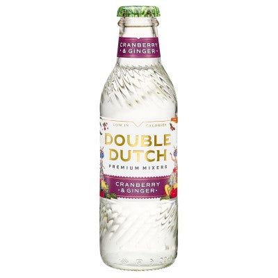 Double Dutch Cranberry and Ginger Tonic 24x20cl