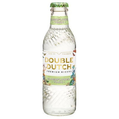 Double Dutch Elderflower Tonic Water 24x20cl