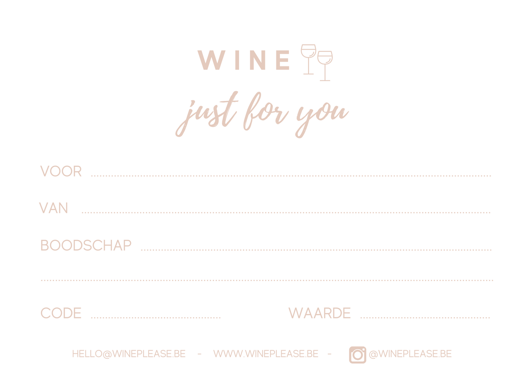 WINE PLEASE CADEAUBON